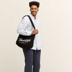 Bolsa Button Bag Lona Black