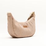Bolsa Meia Lua Cotelê Arenas