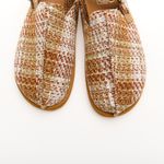 Sandália Mule Clog Xadrez Tweed