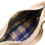 Bolsa Meia Lua Cotelê Arenas