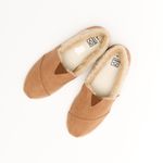 Alpargata Winter Suede Camel Fur