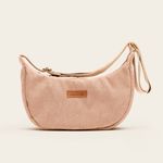 Bolsa Meia Lua Cotelê Arenas