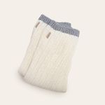 Polaina Tricot Off White