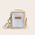 Bolsa Transversal Rayas Yellow