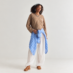 Sandália Fisher Flat Camurça Camel
