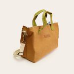 Bolsa Tote Bag Camel Verde