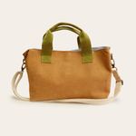 Bolsa Tote Bag Camel Verde