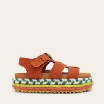 Sandália Pescadora Camel Berga