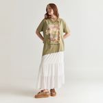 Sandália Papete Cordones Camurça Camel