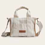 Bolsa Mini Tote Crochê Arenas