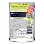 Alimento Úmido Sachê Optimum Gatos Adultos Frango 85g