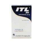 ITL 25mg Itraconazol Antifúngico Cães e Gatos Cepav 10 comprimidos
