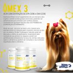 Ômex 3 Nutrisana Suplemento Alimentar Cães e Gatos Mundo Animal 550mg 30 Cápsulas