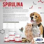 Spirulina Nutrisana Suplemento Alimentar Mundo Animal 250g