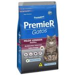 Ração Premier Ambientes Internos Gatos Adultos Pelos Longos Frango 500g