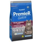 Ração Premier Ambientes Internos Gatos Adultos Pelos Longos Frango 7,5kg