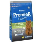 Ração Premier Ambientes Internos Gatos Castrados Acima de 12 anos Frango 500g
