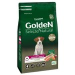 Ração Golden Seleção Natural Cães Filhotes Pequeno Porte Frango e Arroz 3kg
