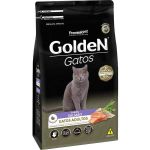Ração Golden Gatos Adultos Salmão 10,1kg
