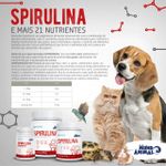 Spirulina Nutrisana Suplemento Alimentar Mundo Animal 30 comprimidos
