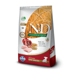 Ração Farmina N&D Ancestral Grain Cães Filhotes Raças Pequenas Frango e Romã 10,1kg