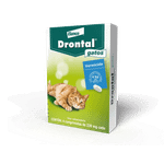 Vermífugo Drontal Gatos 4kg Elanco 4 comprimidos