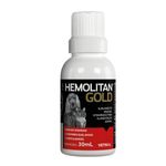 Hemolitan Gold Suplemento em Gotas Vetnil 30ml