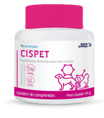 Cispet Suplemento Alimentar para Cães e Gatos 30 Comprimidos Mundo Animal Nutrisana