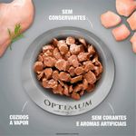 Alimento Úmido Optimum Sachê para Gatos Castrados 85g