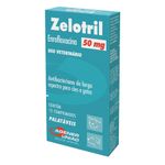 Zelotril Antibacteriano Cães e Gatos Agener União 50mg 12 comprimidos