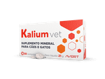 Suplemento Mineral Avert Kalium Vet para Cães e Gatos