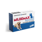 Vermifugo Milbemax Cães 5 a 25kg Elanco 2 comprimidos