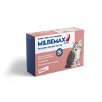 Vermífugo Milbemax Gatos Até 2kg Elanco  2 comprimidos