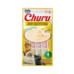 Petisco Churu Galinha e Queijo para Gatos 56g