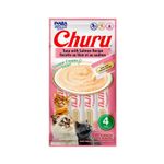 Petisco Churu Atum e Salmão para Gatos 56g