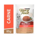Ração Úmida Fancy Feast Demi Glace para Gatos Sabor Carne 85g