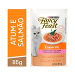 Ração Úmida Fancy Feast Casserole para Gatos Sabor Atum e Salmão 85g