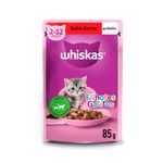 Alimento Úmido para Gatos Filhotes Whiskas Sachê Carne ao Molho