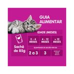 Alimento Úmido para Gatos Filhotes Whiskas Sachê Carne ao Molho