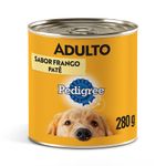 Alimento Úmido Patê Pedigree Lata para Cães Adultos Frango