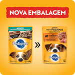 Alimento Úmido Sachê Pedigree Cães Adultos Raças Pequenas Cordeiro