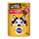 Pedigree Sache High Protein Carne e Frango Ao Molho