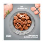 Alimento Úmido Optimum Sachê para Cães Adultos Raças Pequenas e Minis Frango
