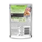 Alimento Úmido Optimum Sachê para Cães Adultos Raças Pequenas e Minis Frango