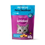 Petisco Whiskas Pelo Saudável 40g