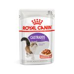 Alimento Úmido Sachê Royal Canin Sterilised Gatos Castrados Ao Molho 85g