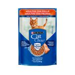 Alimento Úmido Sachê Cat Chow Adultos Frango Ao Molho 85g Nestlé Purina