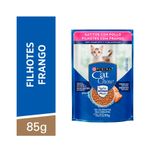 Alimento Úmido Sachê Cat Chow Filhotes Frango 85g Nestlé Purina