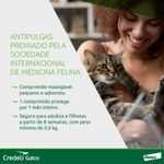 Antipulgas Credeli Gatos de 2,1kg a 8,0kg Elanco 48mg 1 Comprimido