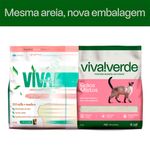Areia Higiênica Viva Verde Grãos Misto para Gatos - 4kg